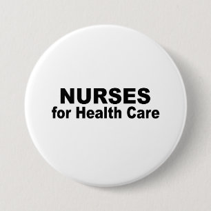Krankenpflege Button