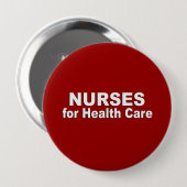 Krankenpflege Button (Vorne & Hinten)