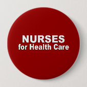 Krankenpflege Button (Vorderseite)