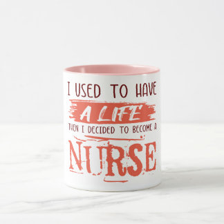 Krankenpflege. Cooles Sprichwort. Geschenkidee Tasse