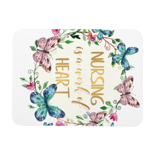 Krankenpflege Dankeschön Geschenkangebot Magnet (Horizontal)