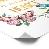 Krankenpflege Dankeschön Geschenkangebot Poster (Ecke)