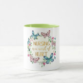 Krankenpflege Dankeschön Geschenkangebot Tasse (Zentrum)