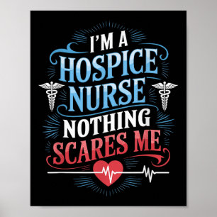 Krankenpflege Design für die Pflege von Hospice Pa Poster