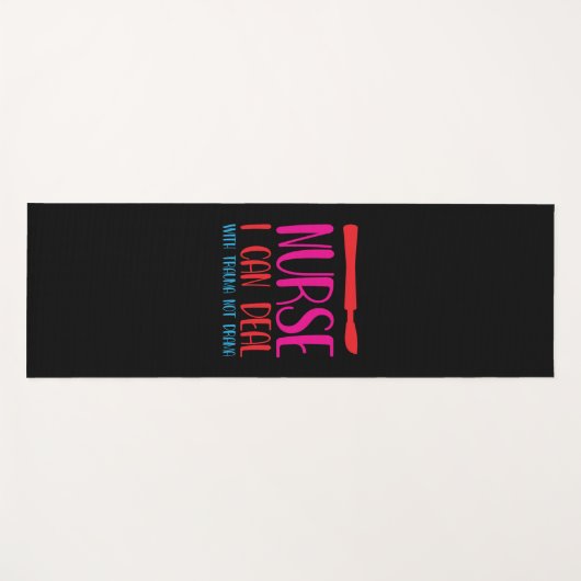 Krankenpflege, die ich bedienen kann yogamatte (Vorderseite (Horizontal))