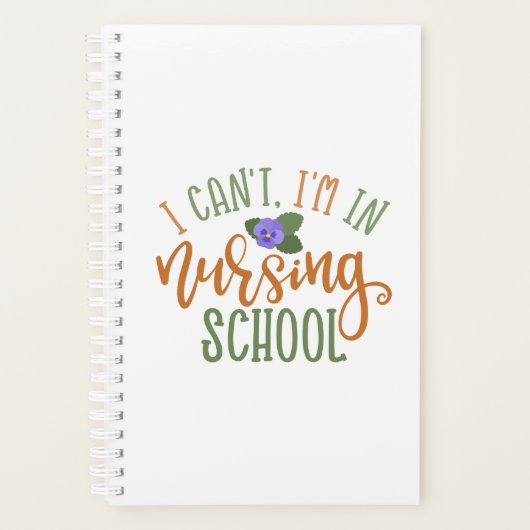 Krankenpflege, die ich nicht in der Krankenpfleger Planer (Vorderseite)