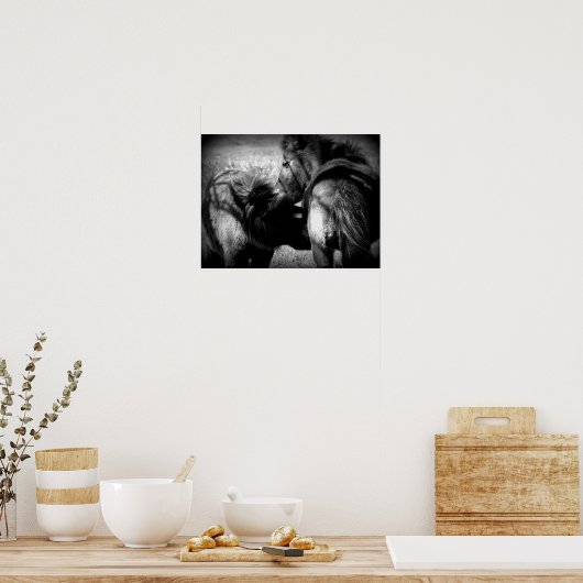 Krankenpflege Filly Poster (Küche)