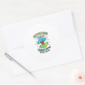 Krankenpflege für die Berufstherapie Runder Aufkleber (Umschlag)