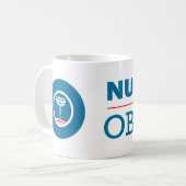 Krankenpflege für Obama Kaffeetasse (Vorderseite Links)