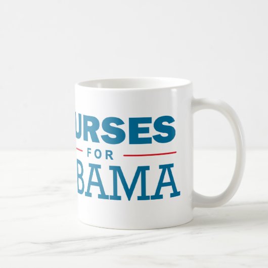 Krankenpflege für Obama Kaffeetasse (Rechts)