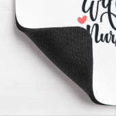 Krankenpflege Geschenke Ehefrau Mama Nurse Mousepad (Ecke)