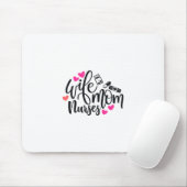 Krankenpflege Geschenke Ehefrau Mama Nurse Mousepad (Mit Mouse)