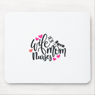 Krankenpflege Geschenke Ehefrau Mama Nurse Mousepad