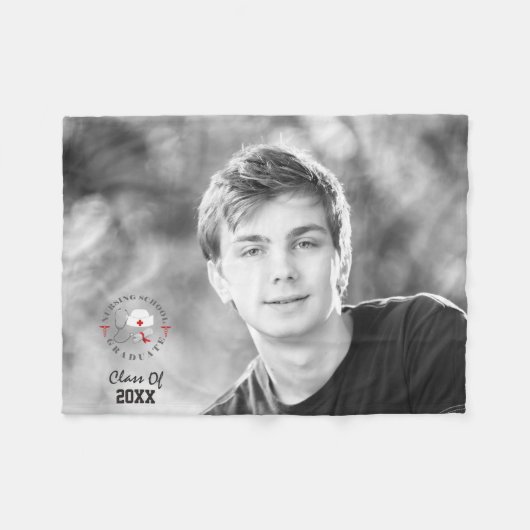 Krankenpflege Graduate Gear Fleecedecke (Vorderseite (Horizontal))