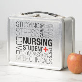 Krankenpflege-Handbuch Metall Lunch Box (Beispiel)