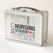 Krankenpflege-Handbuch Metall Lunch Box (Vorderseite)
