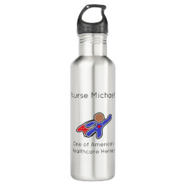 Krankenpflege Hero Wasser Flasche Edelstahlflasche