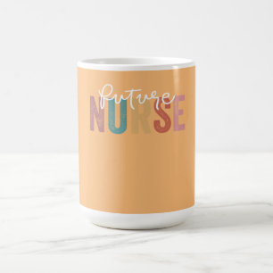 Krankenpflege im Gange Krankenpflege Schüler Zukun Kaffeetasse