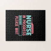 Krankenpflege im Gange Puzzle (Horizontal)