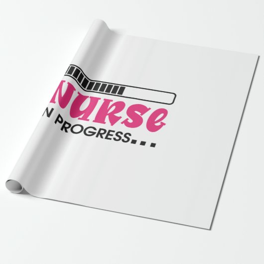 Krankenpflege in Arbeit Geschenkpapier (Ungerollt)