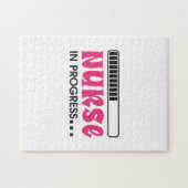 Krankenpflege in Arbeit Puzzle (Horizontal)