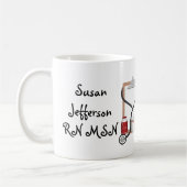 Krankenpflege ist die Kunst von Caring Kaffeetasse (Links)