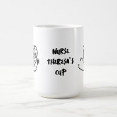 Krankenpflege ist ein Werk des Herzens | Funny Nur Kaffeetasse (Mittel)