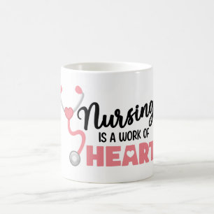 Krankenpflege ist ein Werk von Herz-Cup-Geschenk Kaffeetasse