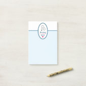 Krankenpflege ist ein Werk von Herz-Sprichwort mit Post-it Klebezettel (Auf Schreibtisch)