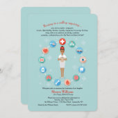 Krankenpflege ist eine Einladung an Abschluss (Vorne/Hinten)