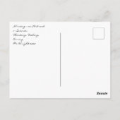 Krankenpflege ist Kunst und Wissenschaft Postkarte (Rückseite)