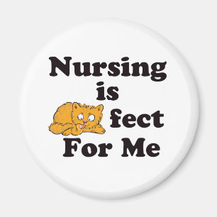 Krankenpflege ist Purrr-fect für mich Magnet