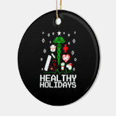 Krankenpflege Keramik Ornament (Links)