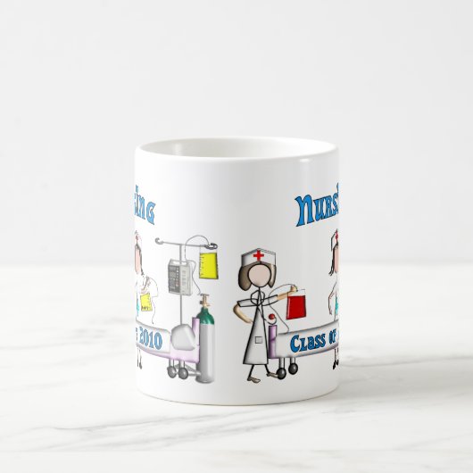 Krankenpflege-Klasse von 2010 Geschenken Kaffeetasse (Mittel)