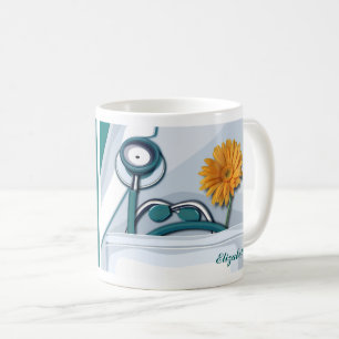 Krankenpflege, Krankenpflegetag  Wochengeschenk -  Kaffeetasse