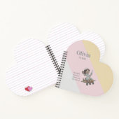 Krankenpflege Lachs Hintergrund Krankenschwester F Notizblock (Innenseite)