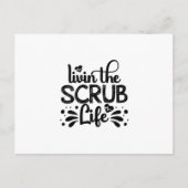 Krankenpflege Leben im Gras Postkarte (Vorderseite)