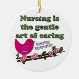 Krankenpflege-Lehrer Keramikornament