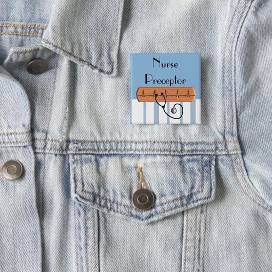 Krankenpflege-Lehrer-Knopf Button (Beispiel)