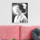 Krankenpflege Leinwanddruck (Insitu (Wohnzimmer))