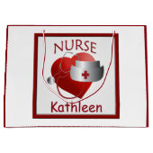 Krankenpflege Pflegemittel für große Geschenkbeute Geschenktüte (Vorderseite)