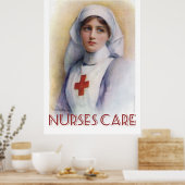 Krankenpflege Poster (Küche)