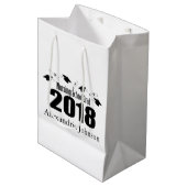 Krankenpflege-SchulAbschluss-Geschenk-Tasche 2018 Mittlere Geschenktüte (Vorderseite Schrägansicht)
