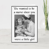 Krankenpflege-SchulAbschluss Karte (Vorderseite)