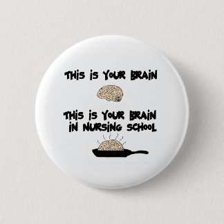 Krankenpflege-Schule Button