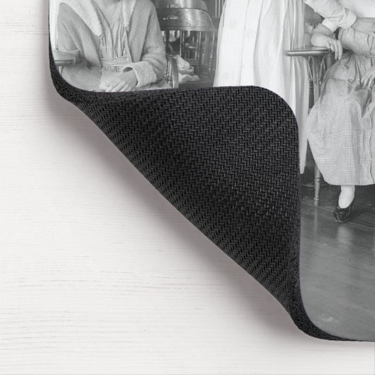 Krankenpflege-Schule, frühe 1900s Mousepad (Ecke)