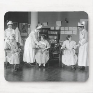 Krankenpflege-Schule, frühe 1900s Mousepad