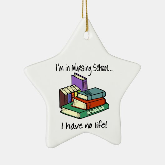 Krankenpflege-Student Keramikornament (Rechts)