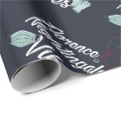 Krankenpflege Student Nightingale Vibes Geschenkpapier (Rolleneckpunkt)