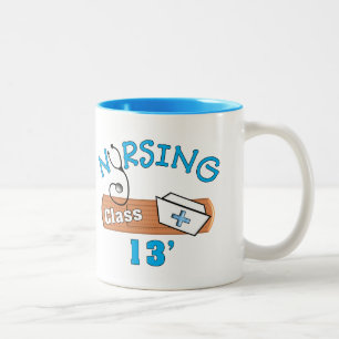 Krankenpflege-Studenten-Klasse von 2013 Geschenken Zweifarbige Tasse